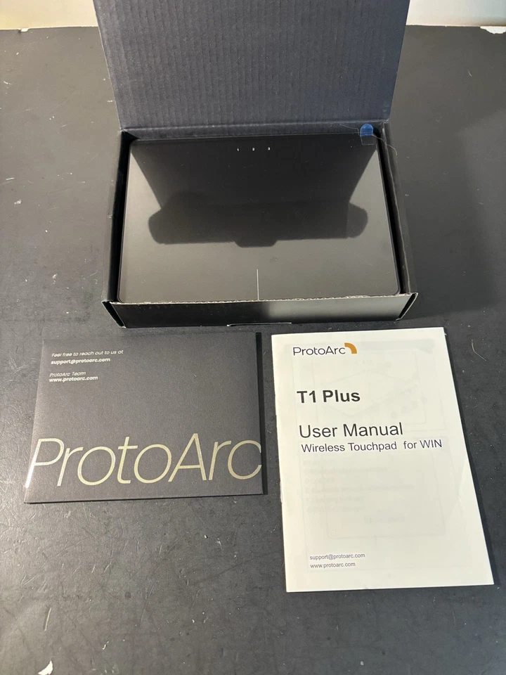 ProtoArc T1 Plus Wireless Touchpad For WIN. Deep Space Gray Touchpad. - Image 3 of 4