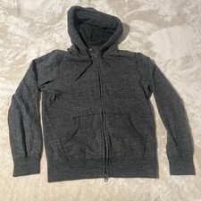 Uniqlo Heather Gray Men's Zip-Up Hoodie Pullover Size Small
