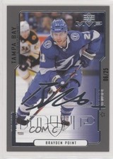 2020-21 Upper Deck MVP 20th Anniversary 1st Star 6/25 Brayden Point #36 xl8