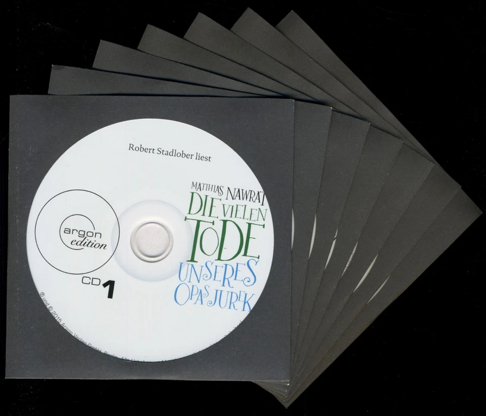 Matthias NAWRAT★DIE VIELEN TODE UNSERES OPAS★Hörbuch★R. STADLOBER liest★7-CD-Box - Bild 2 von 3