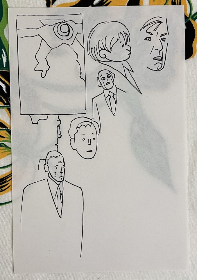 Alex Toth original sketch art Comic Art