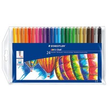 Washable Felt Tip Markers for Kids Ideal for Coloring Drawing 24 Pack 325 WP24
