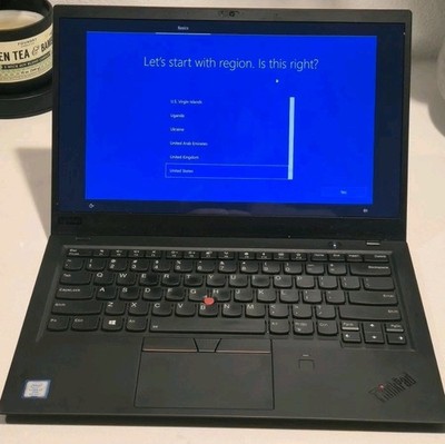 Lenovo ThinkPad X1 Carbon 6th Gen 14'' QHD i7-8650U 256GB 16GB W10P