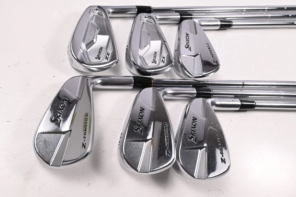 Srixon ZX7 MK II/Z-Forged II Combo Set Irons/ 5-PW / X-Flex Dynamic Gold X100 - Image 2 of 4