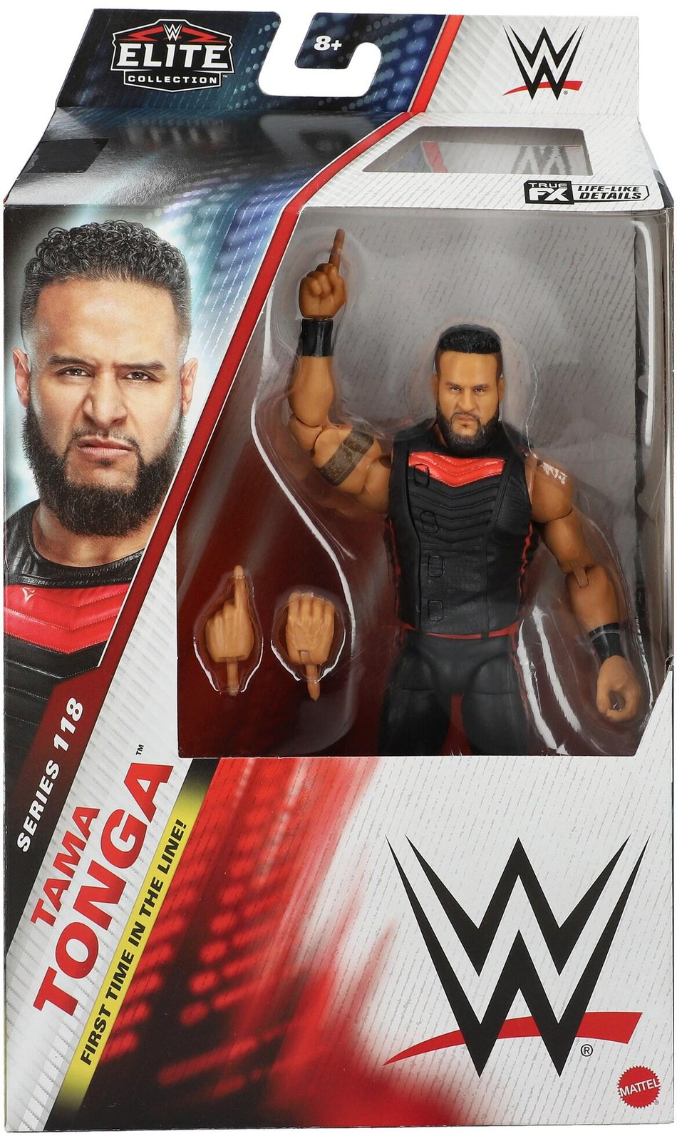 Tama Tonga WWE Mattel Elite Collection Series 118 Action Fig