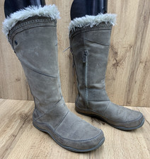 The North Face Women's PrimaLoft 200 Gram Back Lace Boots Shoes 9 Gray Side Zip