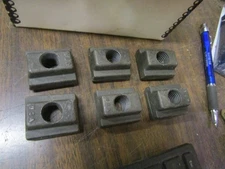 6 NOS Armstrong 79-827  5/8" T Slot Nuts Nut Lot 1/2" - 13 Thread USA