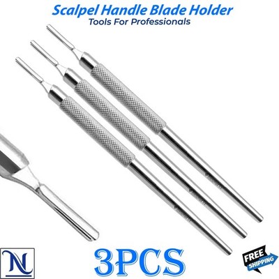 Sterile BP Scalpel Handle #3 Round Pattern Surgical Blade Holder