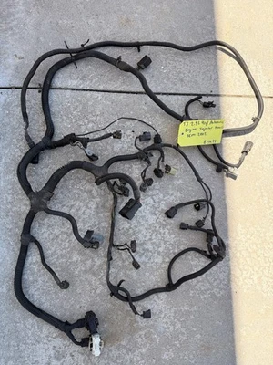 2002 Jeep Wrangler TJ 2.5L 4cyl Automatic Engine Injector Harness OEM - Imagen 1 de 4
