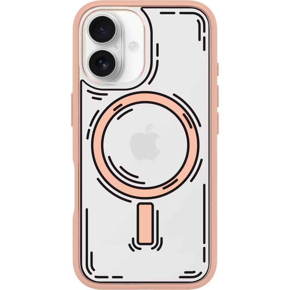 OtterBox iPhone 16 Symmetry Series Case with MagSafe - Doodle Cover