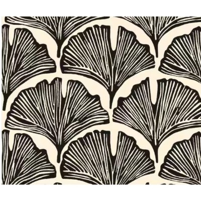 Tempaper Novogratz Black Feather Palm Peel & Stick Wallpaper, 20.5'' x 16.5'