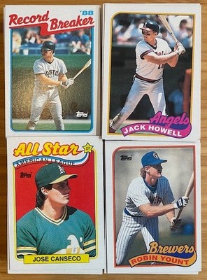 1989 Topps Baseball, #1-792, You Pick, COMPLETE YOUR SET!!