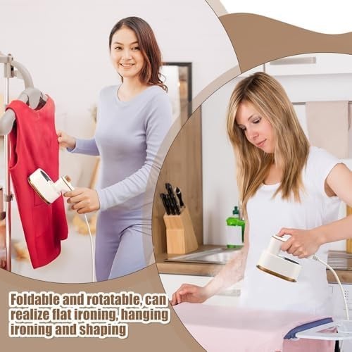 Plancha Viajera Para Ropa Antiadherente Vapor Spray Y Seca De Vapor NUEVO
