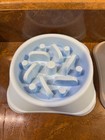 New lot 2 Non Slip Small Slow Feeder Cat Dog Bowls, Anti-Choking Puzzle Cat Dog — photo 2