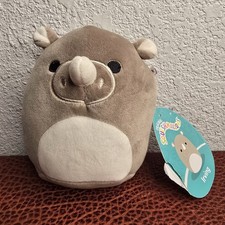 Squishmallows 5 Irving the Rhino Stuffed Animal Plush