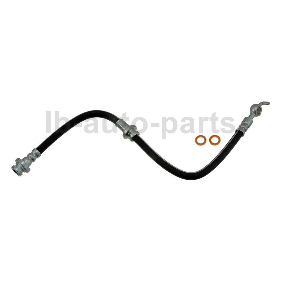 Front Brake Hose 2x For 1989-1993 Isuzu Amigo 2.3L 1989-1993 Isuzu Amigo 2.6L - Image 3 of 4