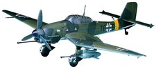 Douyosha 1/72 German army JU87G-1 Studal anti-tank attack aircraft plastic model