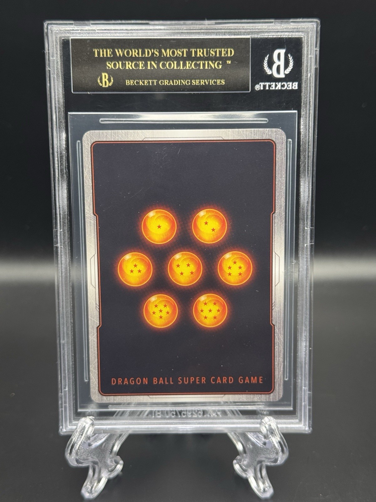 BLACK LABEL BGS 10 Meteoric Energy SSB Vegito BT7-118 Assault of the Saiyans view 2