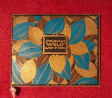 CHOCOLAT WEISS SAINT ETIENNE RARE ET TRES LUXE CATALOGUE  ART DECO. EMILE BEAUME