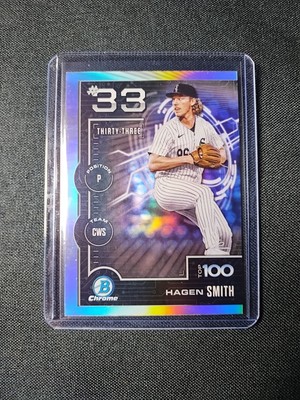 2025 Bowman - Bowman Scouts Top 100 Hagen Smith #BTP-33 (RC)