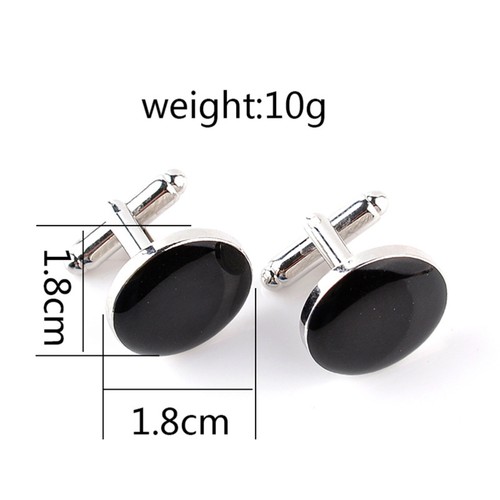2 Pcs Men's Cufflinks Man Business Wedding Suit Accessories Formal - Picture 2 of 12