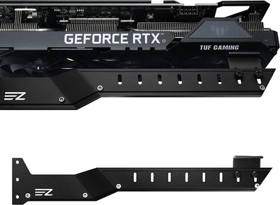 EZDIY-FAB GPU Holder Brace Graphics Card Support, Video Card Sag Holder/Holster 