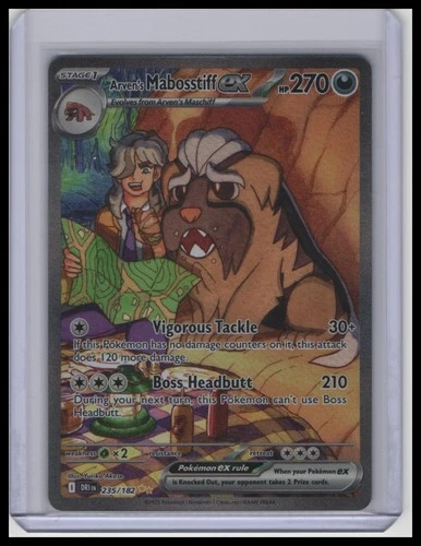 SV10: Destined Rivals #235/182 Arven's Mabosstiff ex