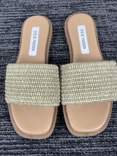 🔥 Steve Madden • Habits Flats Sandalen Schuhe • Damengröße 7 - Bild 4 von 14