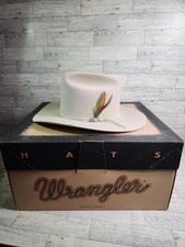 Vintage Stetson 56/7 XXXX Beaver Silverbelly Western Cowboy Hat USA Made 4X JBS