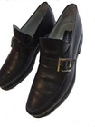 Cesare Paciotti Men’s Signature Line Black Dagger Leather Shoes 10 ½ US (45) — photo 1