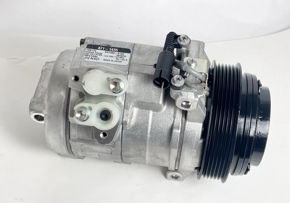 2000-2003 BMW X5 4.4L New OEM Denso 471-1435 A/C Compressor W/ 1 year Wrty. - Image 2 of 3