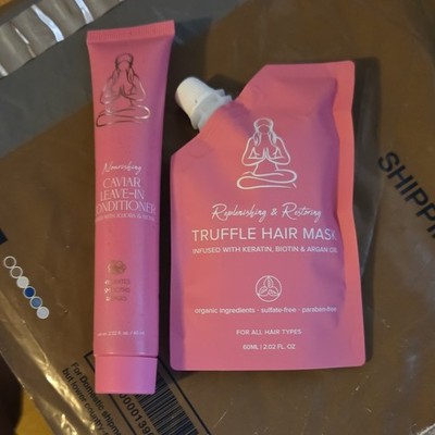 Karma Beauty Truffle Hair Mask 2.02 fl oz Keratin Biotin Argan Oil Organic