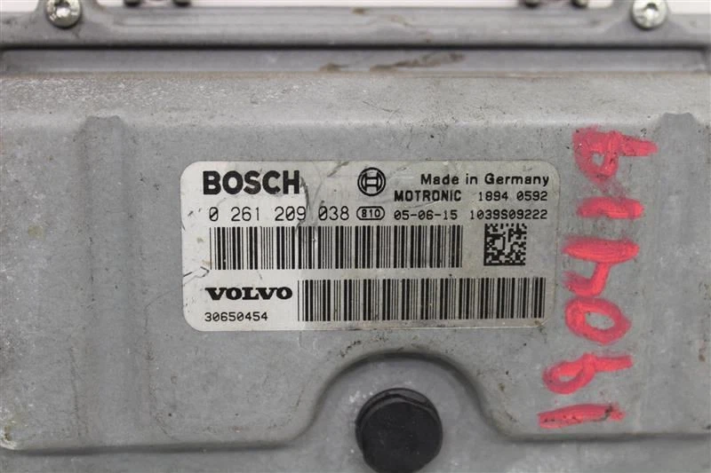 ORDENADOR ECM ECU VOLVO C30 V40 V70 2006 06 2007 07 08 0261209038 1014538 Foto 2 de 4