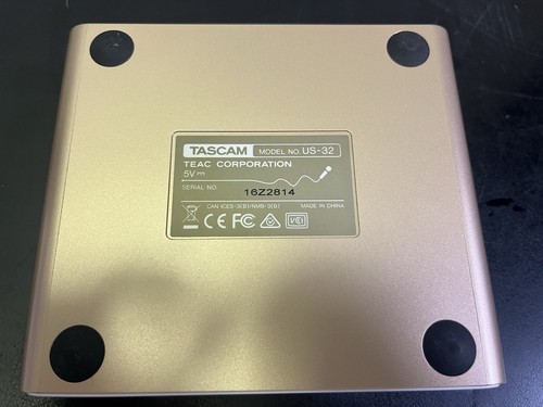 Tascam US-32 MiNiSTUDIO Creator USB Audio Interface Podcasting Free Ship - Picture 5 of 7