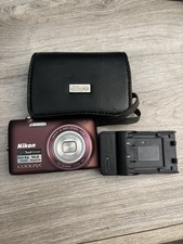 Nikon COOLPIX S4100 14MP Camera 5x Optical Zoom Touch Screen Purple
