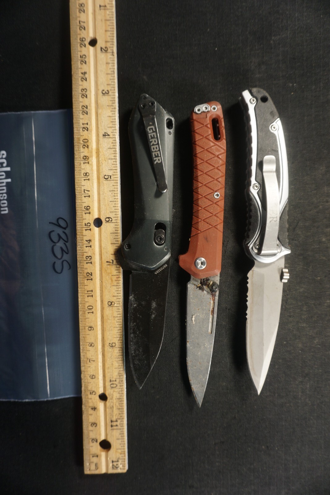 9335 Three Gerber pocket knives eBay