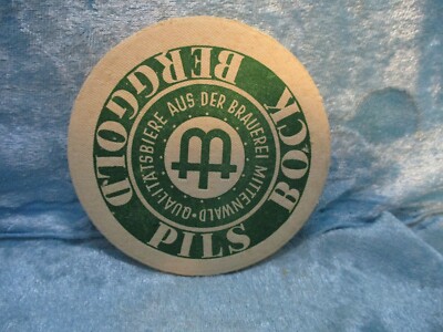 Berggold Pils Beer Coaster
