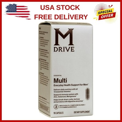 Mdrive Multivitamin for Men, Daily - Immune Health Support from...
