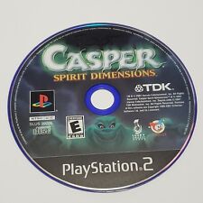 Casper Spirit Dimensions PS2 (PlayStation 2, 2001) Game Disc Only Tested & Works