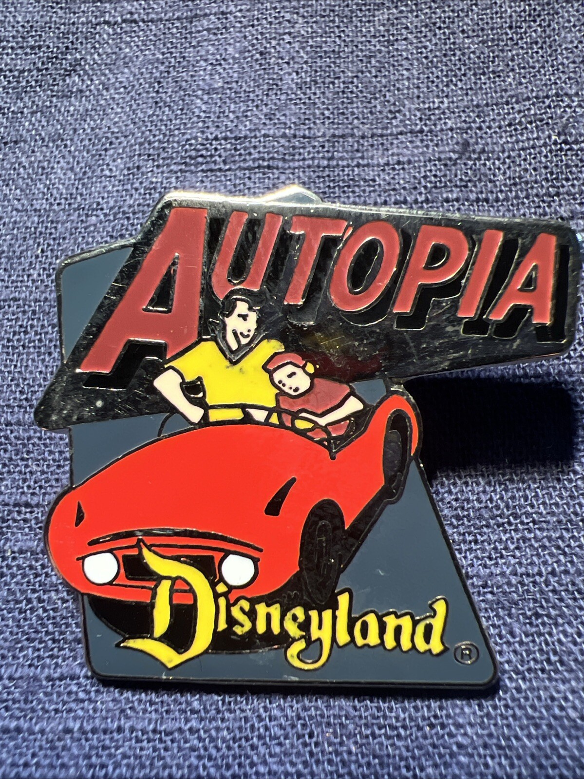 Disney Trading Pins  347 DL - 1998 Attraction Series - Autopia