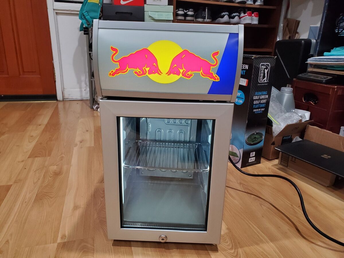 Red Bull Baby Cooler/Mini Fridge - Bar/Counter - RBI-BC2 LED Red Bull Baby Cooler/Mini Fridge - Bar/Counter - RBI-BC2 LED