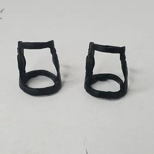 Pair of WWE Elite WWF Knee Brace Accessory Jakks Lot Replacement Part Figure Set