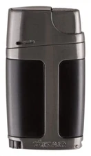 Xikar 550BKG2 ELX Double Torch Flame Cigar Lighter Black w/ G2 - NIB - BRAND NEW