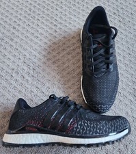 NEW Adidas Mens Tour 360 XT-Spikeless Sz 8.5 Golf Shoes Black/Grey/Scarlet Size