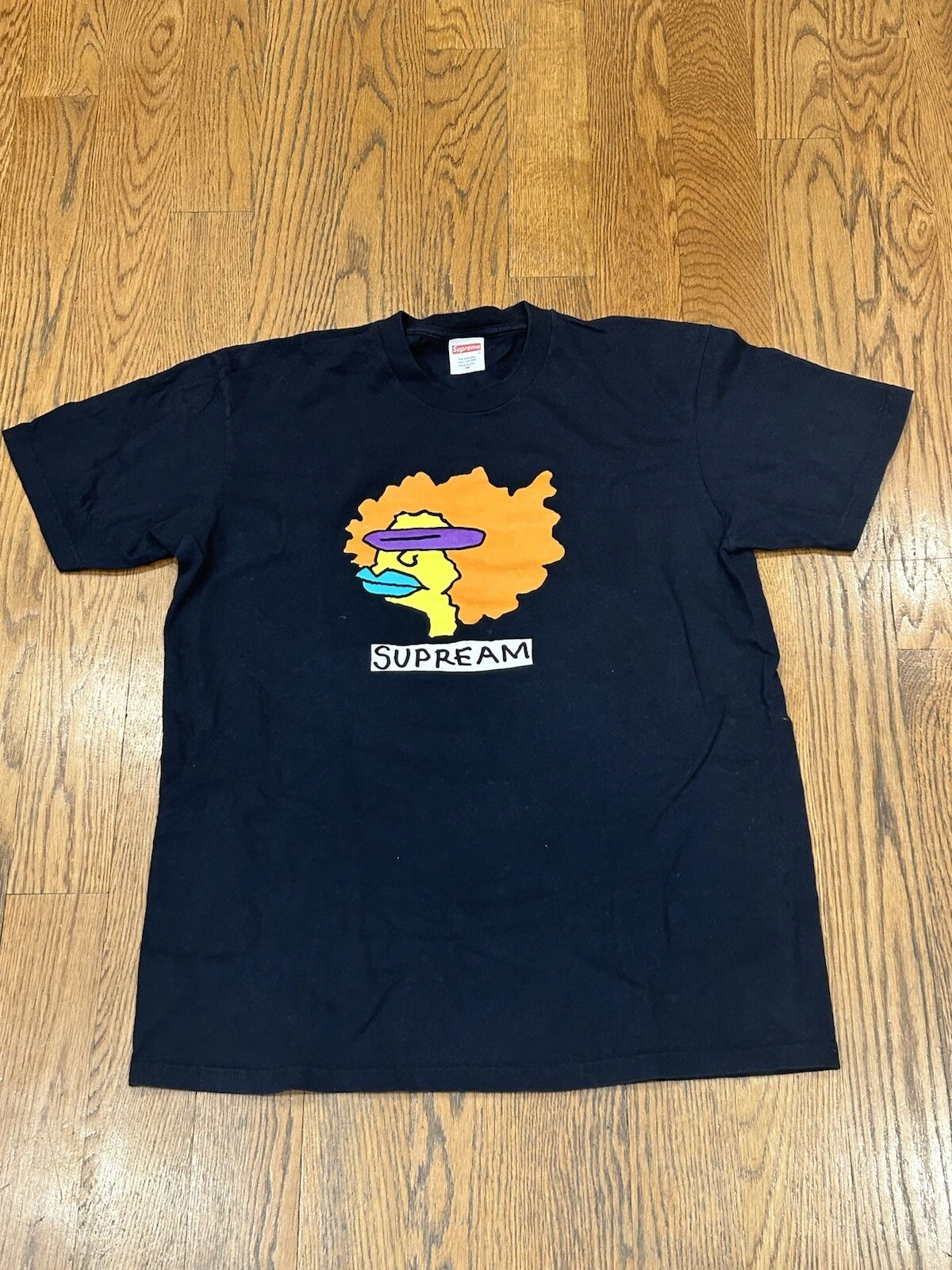 Chemise Supreme Homme Medium Gonz FW17 Mark Gonzales Spell Out Supream Skater