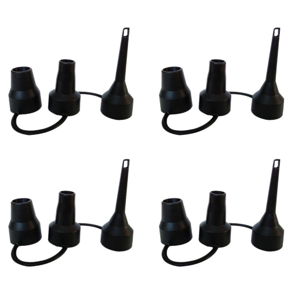 4 Pcs Plastic Air Bed Pump Nozzles Car Mattress Pad Vacuum Attachments eBay