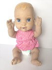 Spin Master Luvabella Magic Interactive Blonde Blue Eyed Baby Doll Works great.