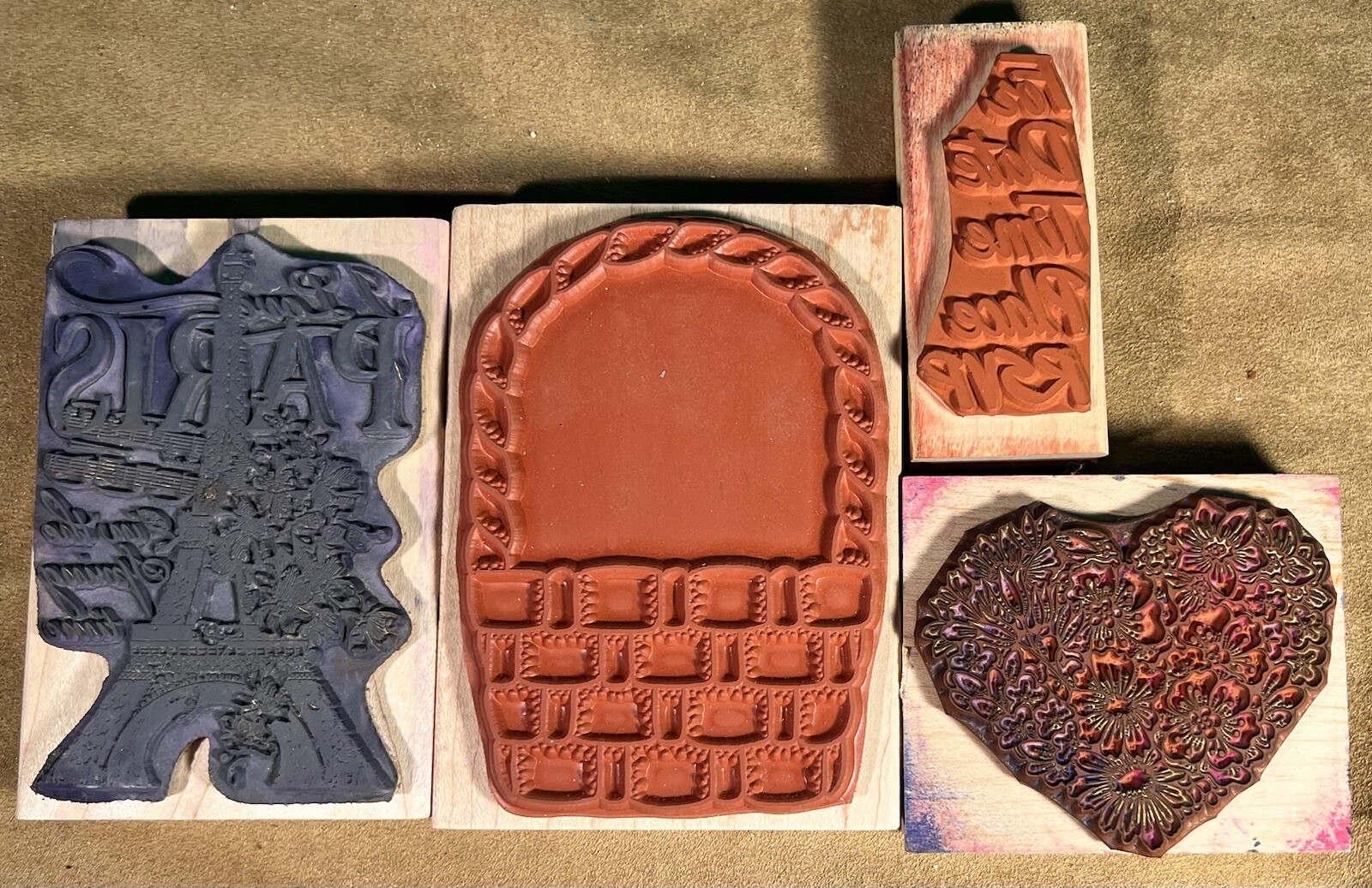 Vintage Rubber Stamps eBay