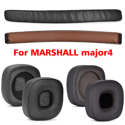 Ear Pads For Marshall Major IV Blue-tooth Headphone Covers Replacement  Earmuffs
