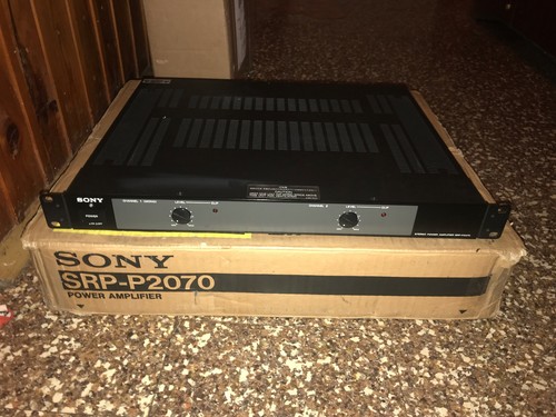SONY srp 2070 power Amplifier p50 